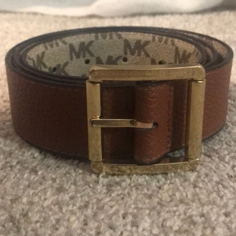 Michael Kors Leather Belt